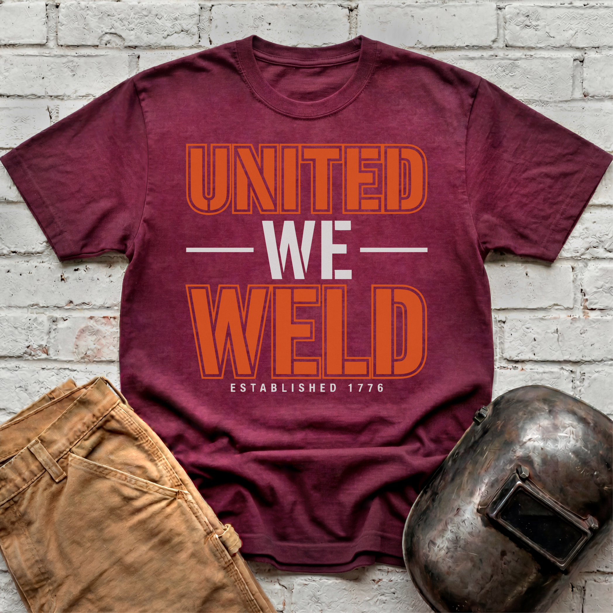 United We Weld 1776 T-shirt