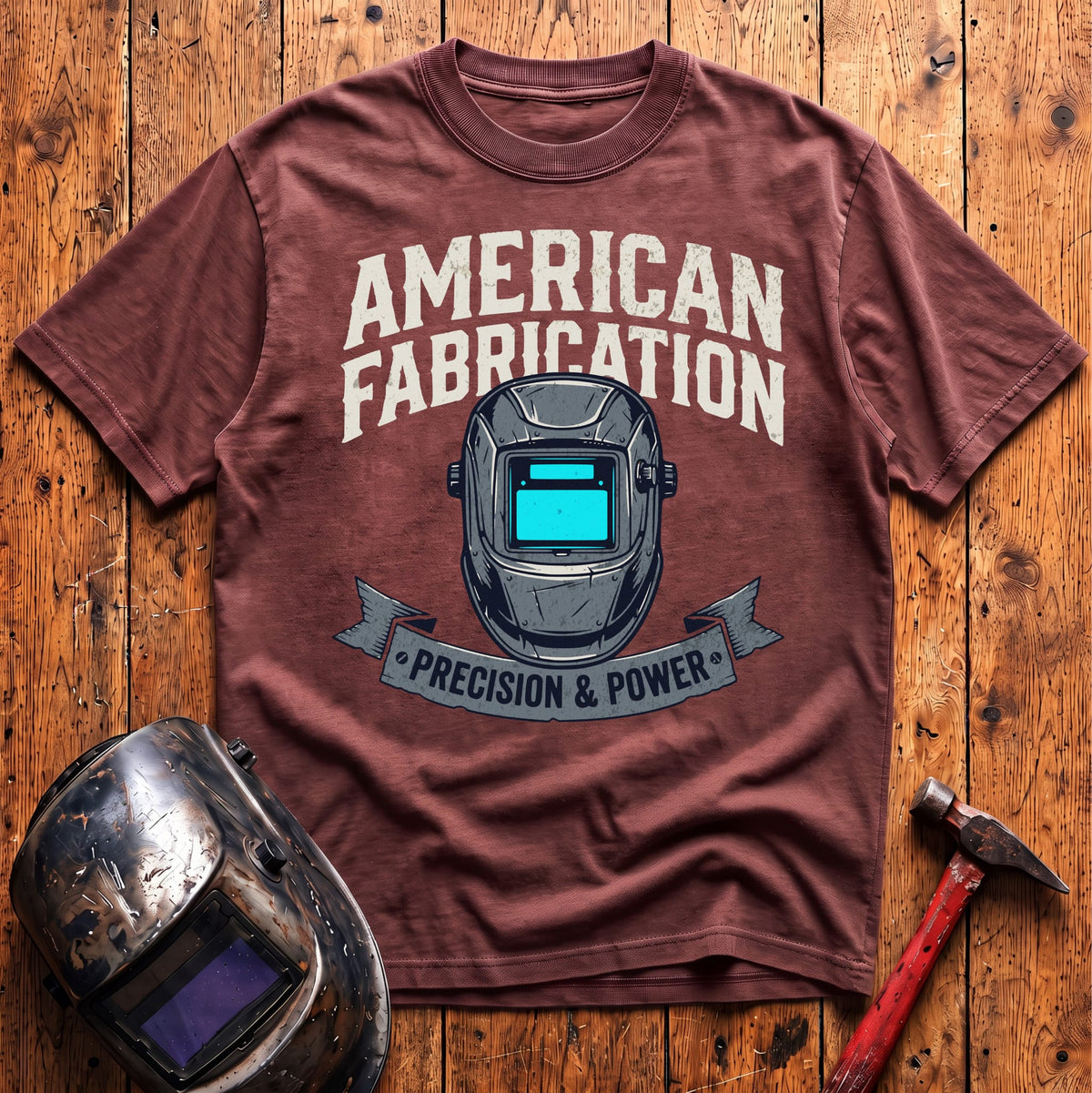 American Fabrication Precision & Power T-shirt