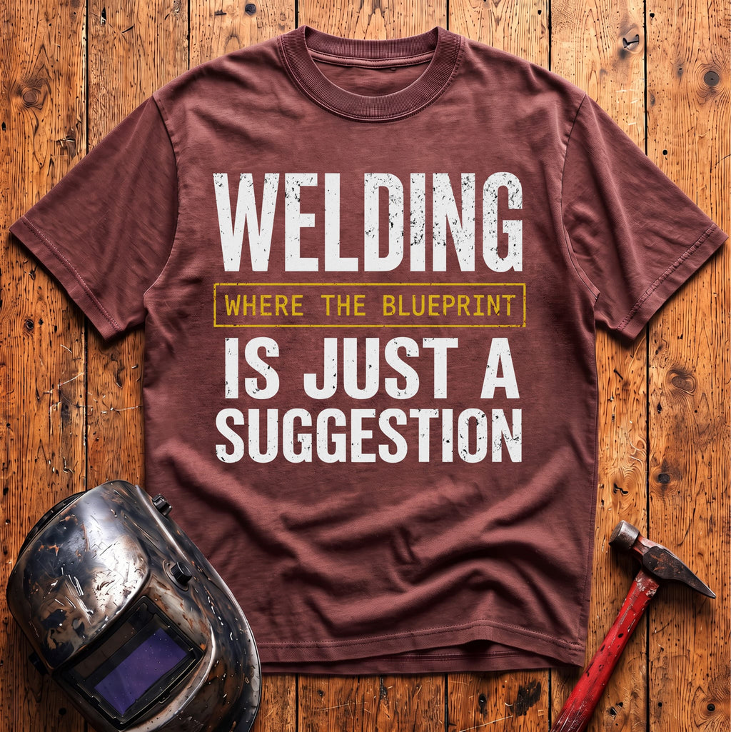Blueprint Is Just a Suggestion T-shirt