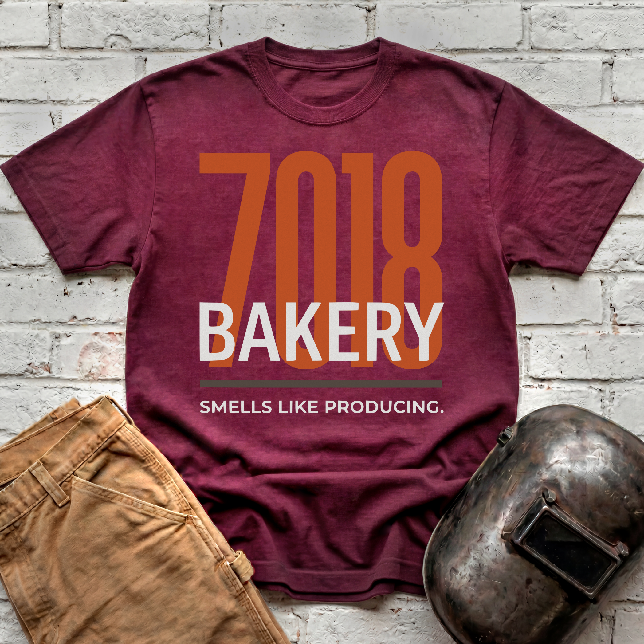 7018 BAKERY: Smells Like Producing T-shirt