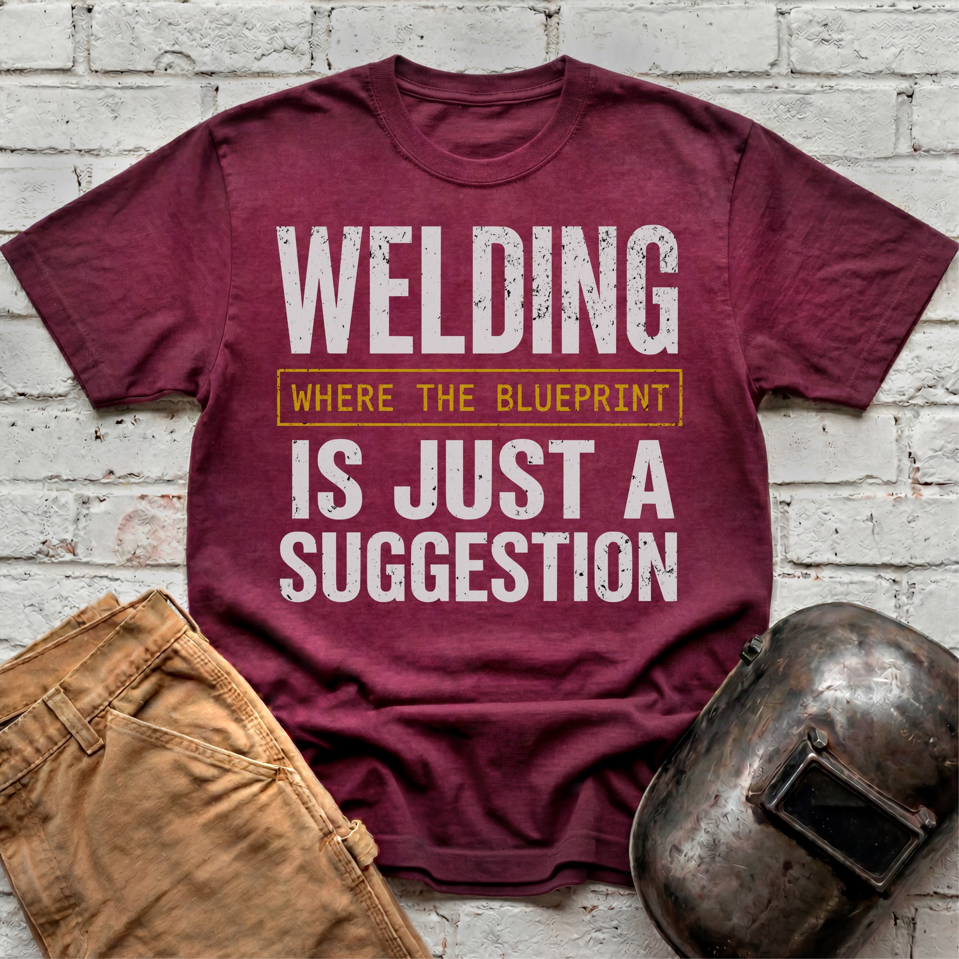 Blueprint Is Just a Suggestion T-shirt