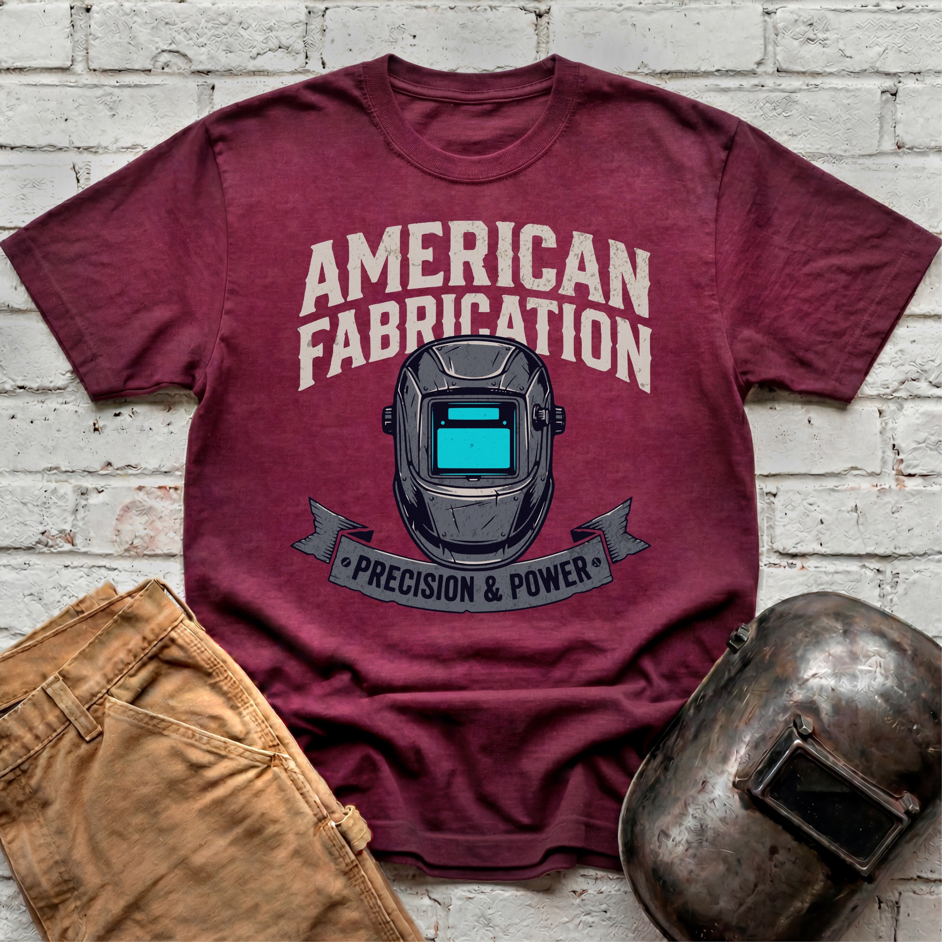 American Fabrication Precision & Power T-shirt