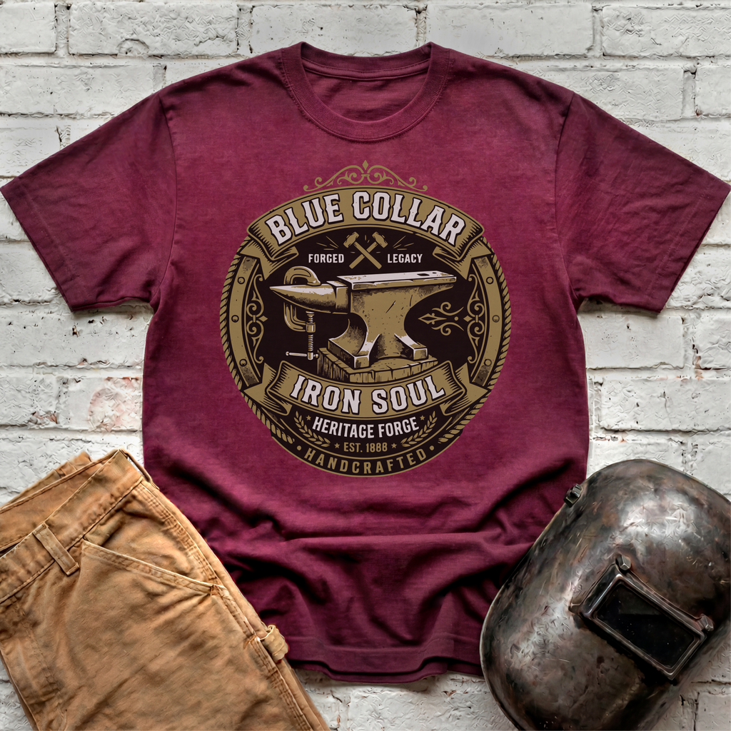 Blue Collar, Iron Soul T-shirt