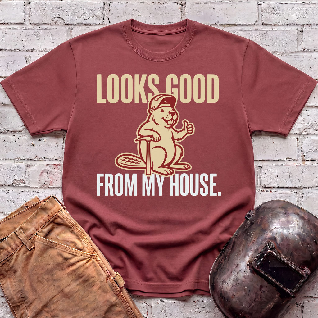 Looks GOOD from MY HOUSE Beaver T-shirt