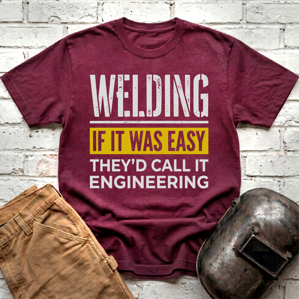 WELDING - If it was EASY... T-shirt