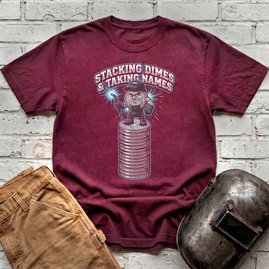 STACKING DIMES & Taking Names T-shirt