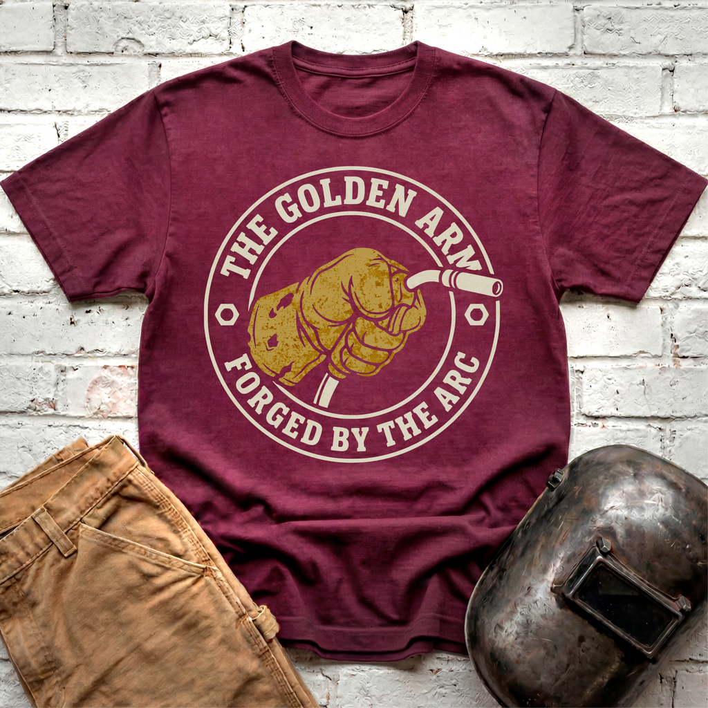 GOLDEN ARM badge MIG T-shirt
