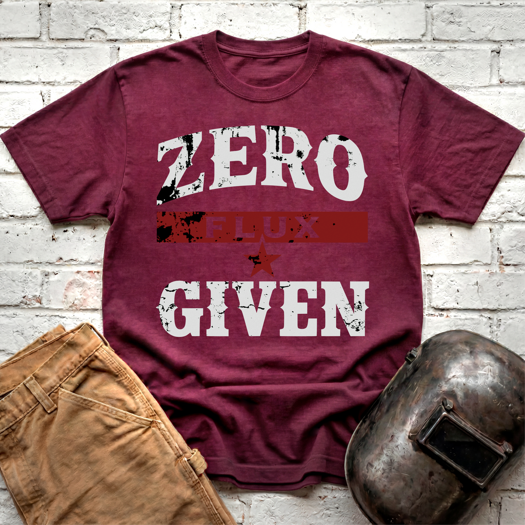 ZERO FLUX GIVEN Texas T-shirt