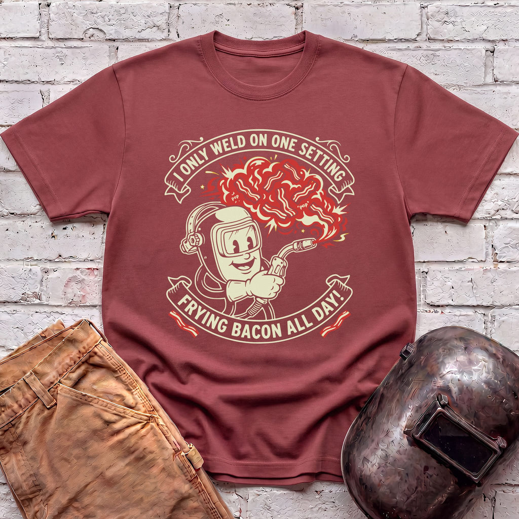 FRYING BACON ALL DAY T-shirt