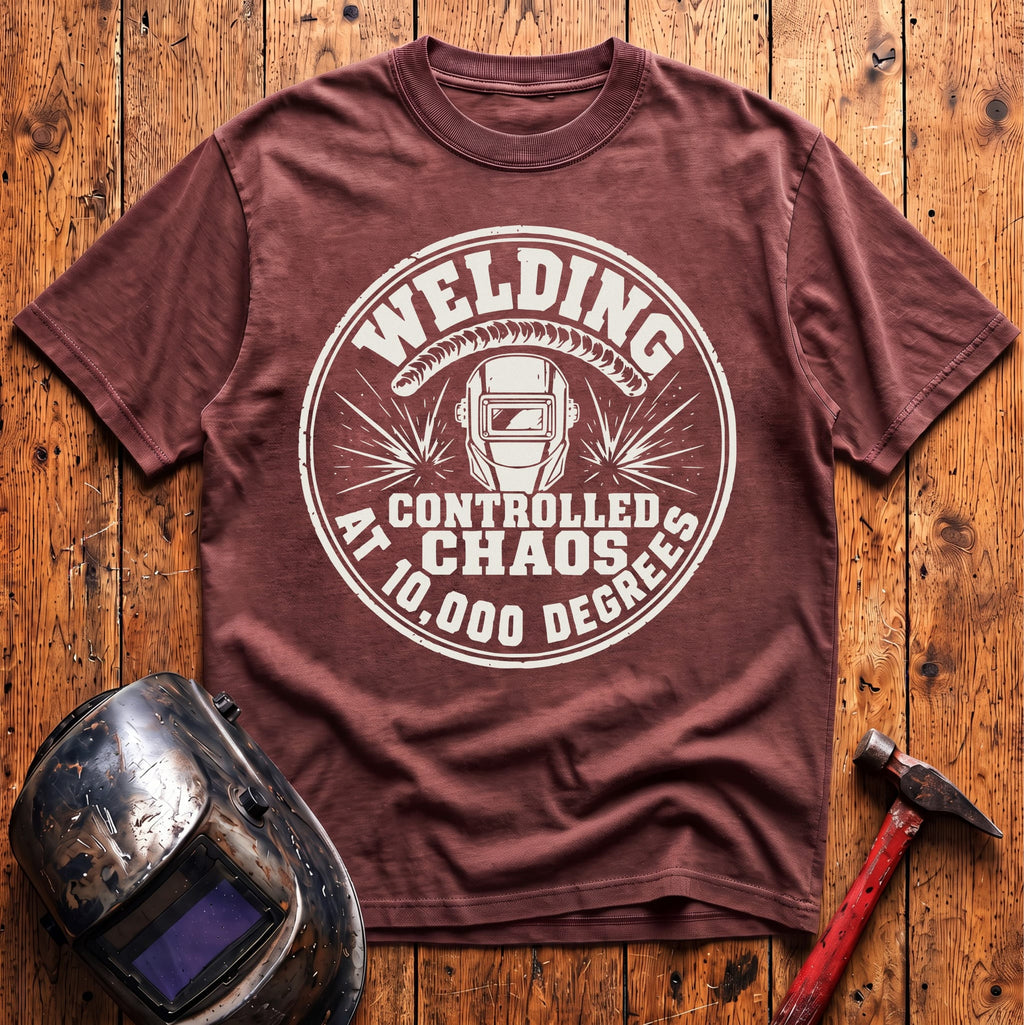 Controlled Chaos at 10'000 F T-shirt
