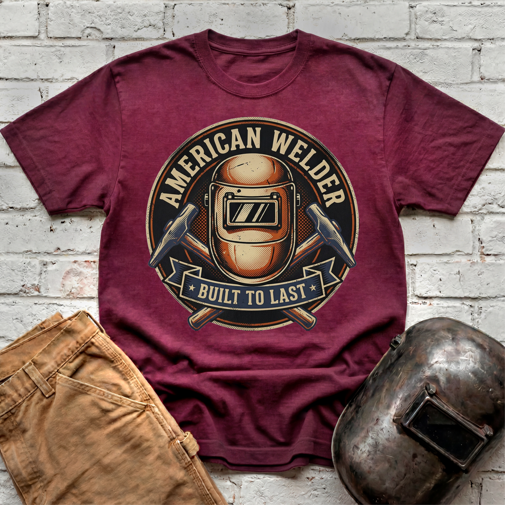 American Welder Build To Last T-shirt
