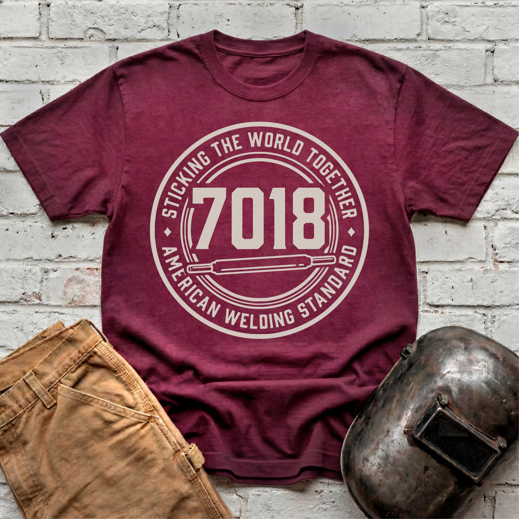 7018 Sticking The World Together T-shirt