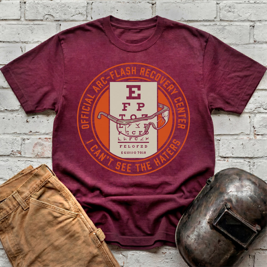 Arc Flash Recovery Center T-shirt