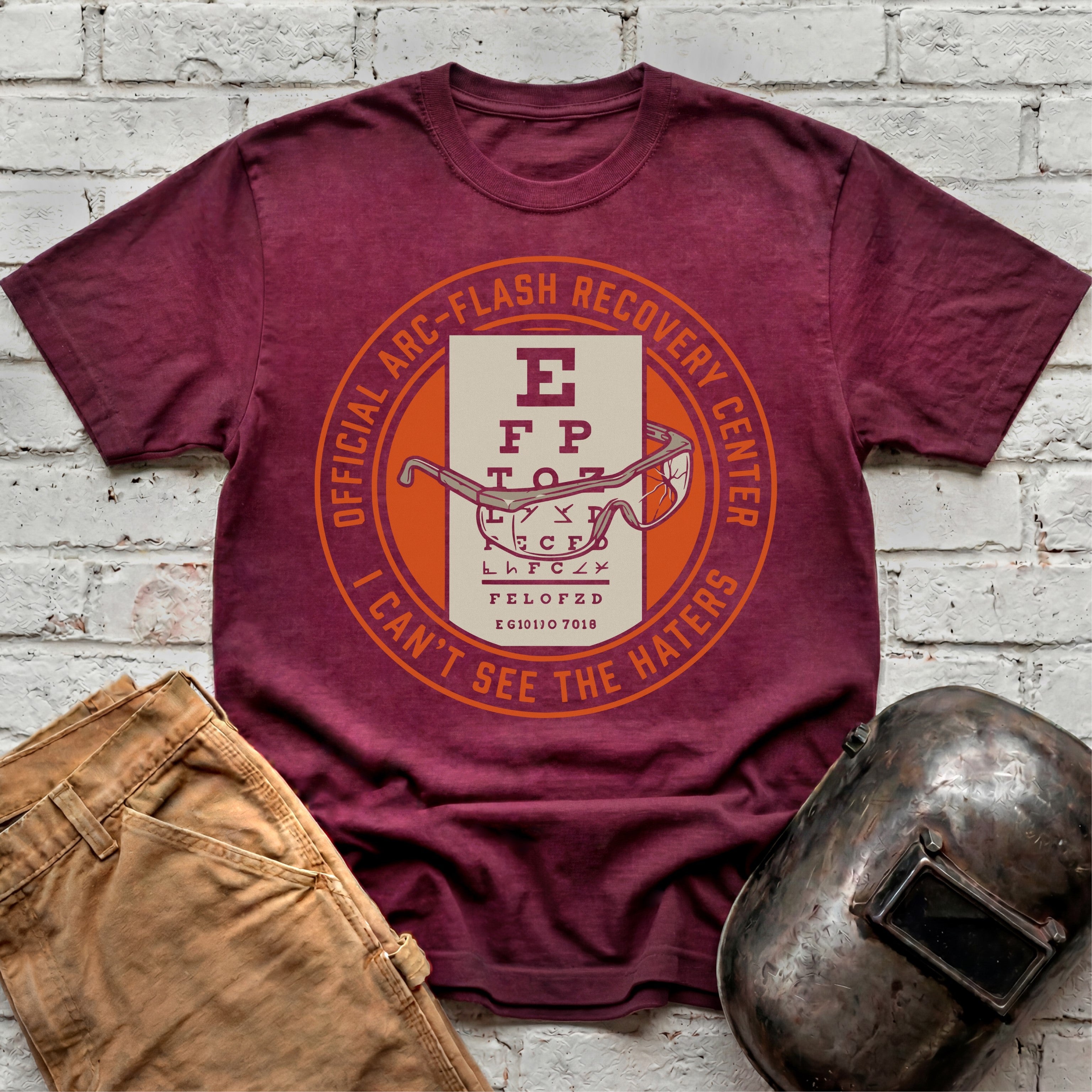 Arc Flash Recovery Center T-shirt