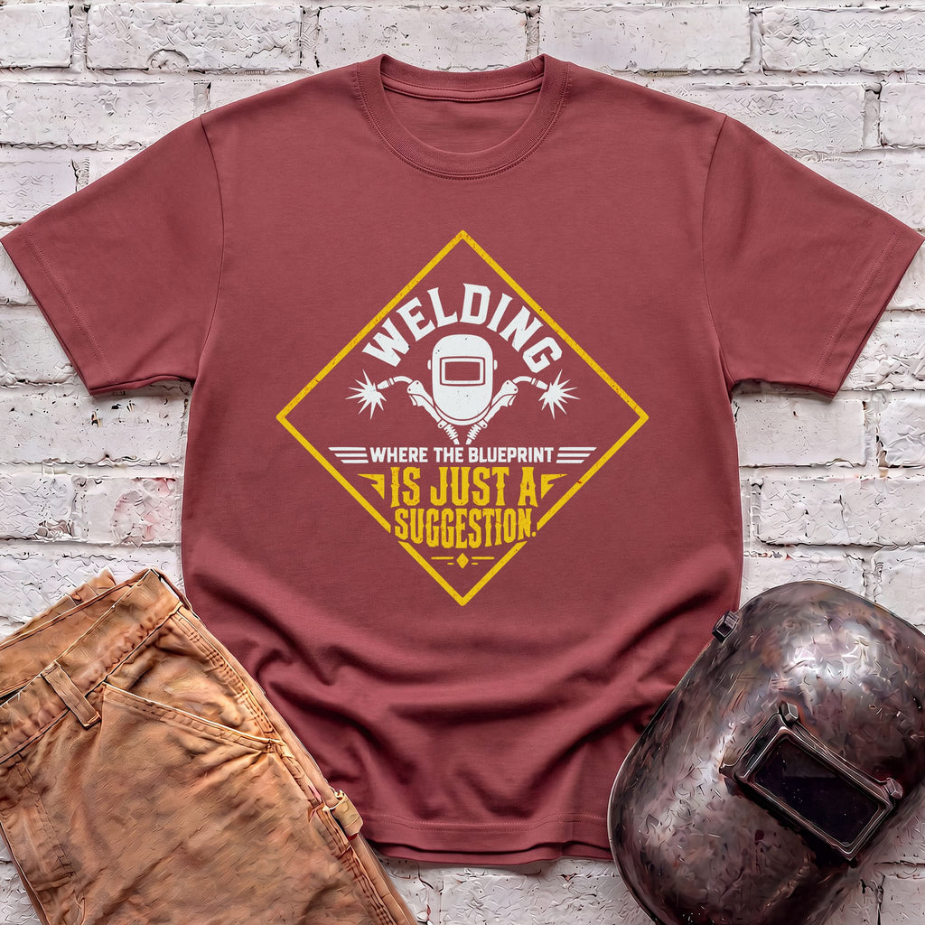 Blueprint Is Just a Suggestion T-shirt