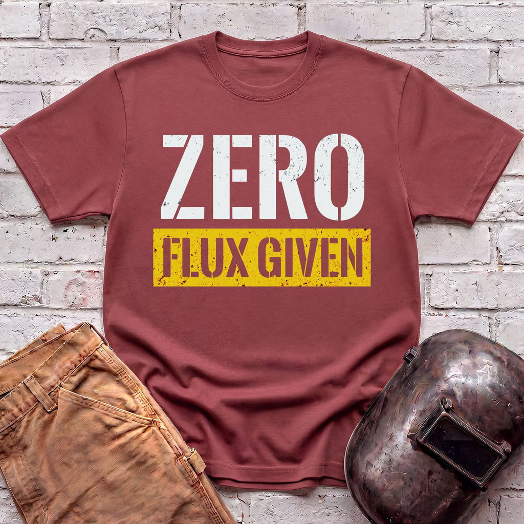 ZERO FLUX GIVEN T-shirt