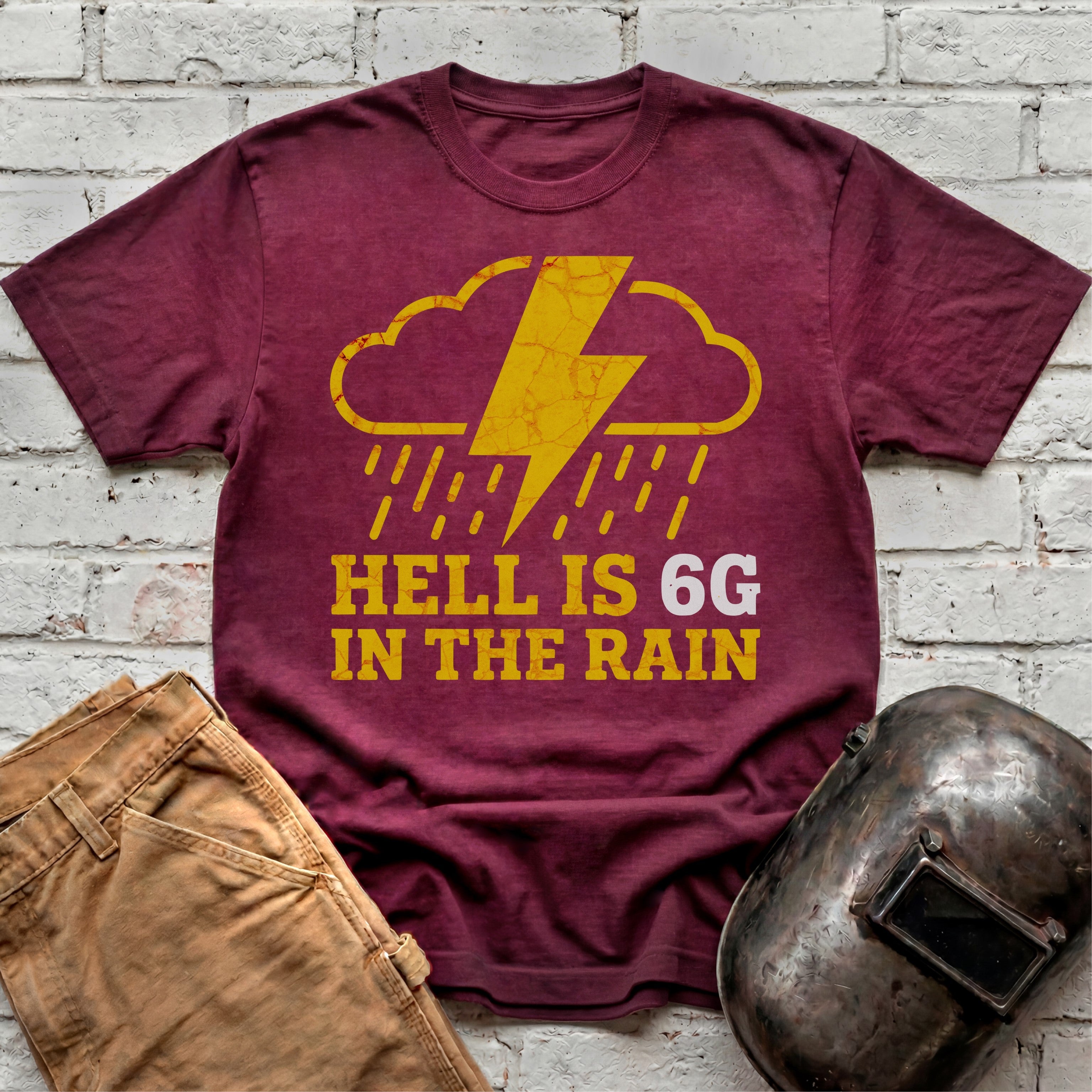 6G Hell in the Rain T-shirt