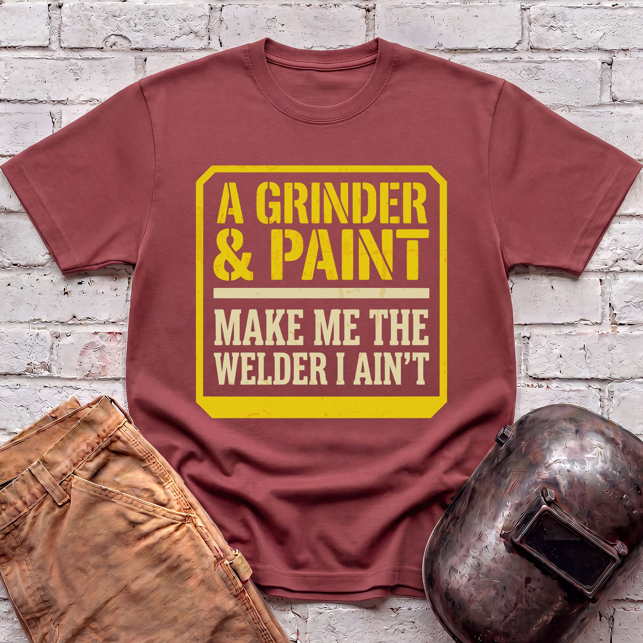 Grinder and Paint T-shirt