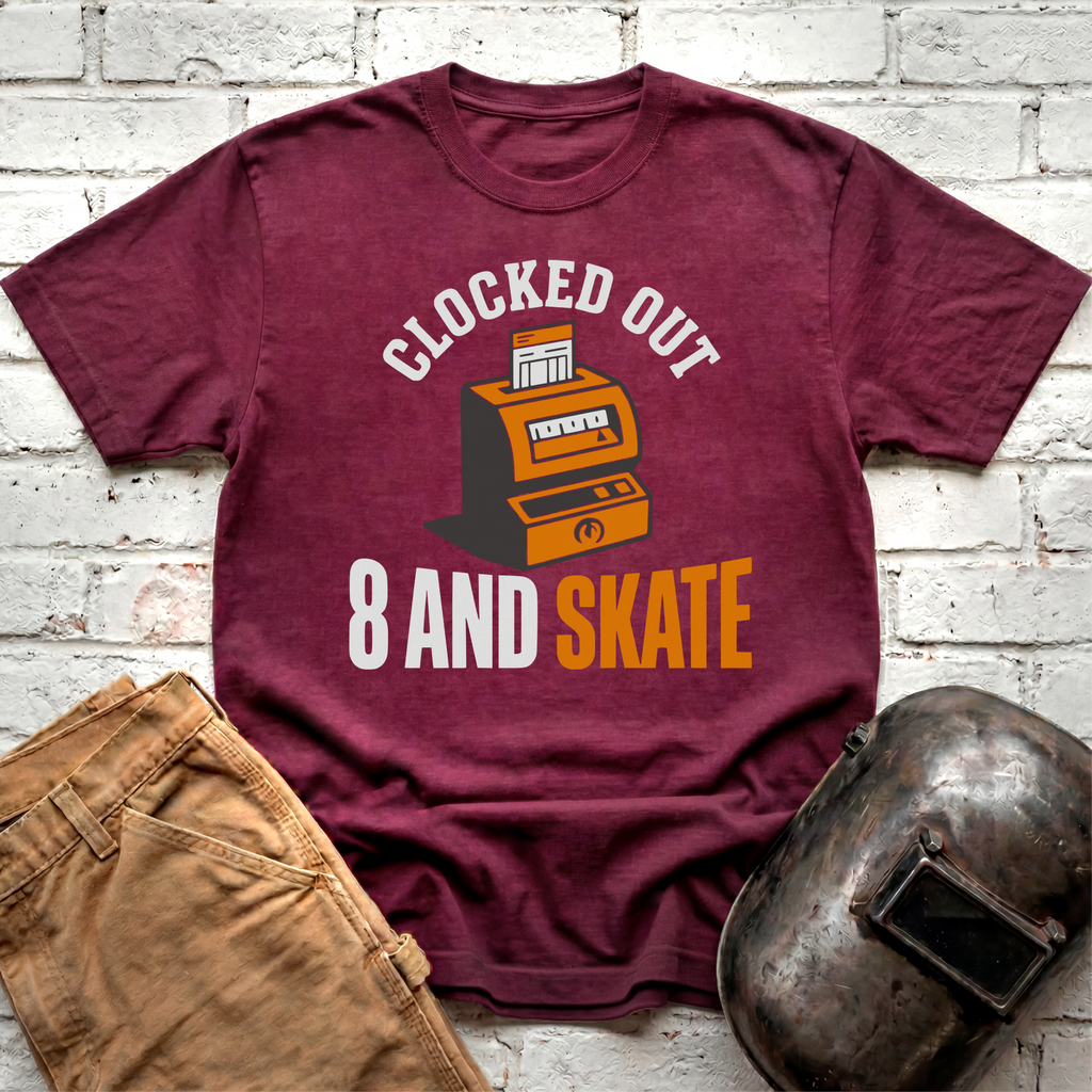 8 and SKATE T-shirt