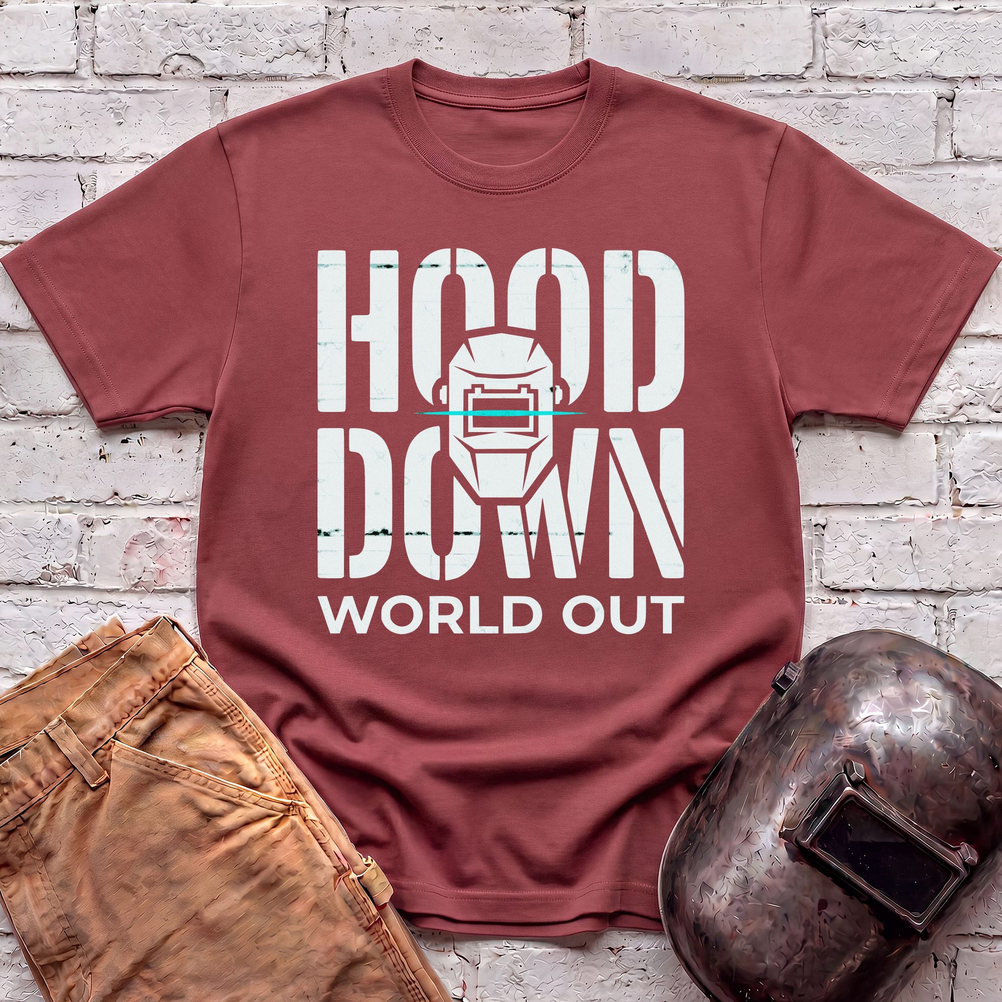 HOOD DOWN World Out T-shirt