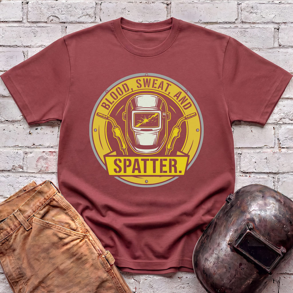 Blood, Sweat, and Spatter T-shirt