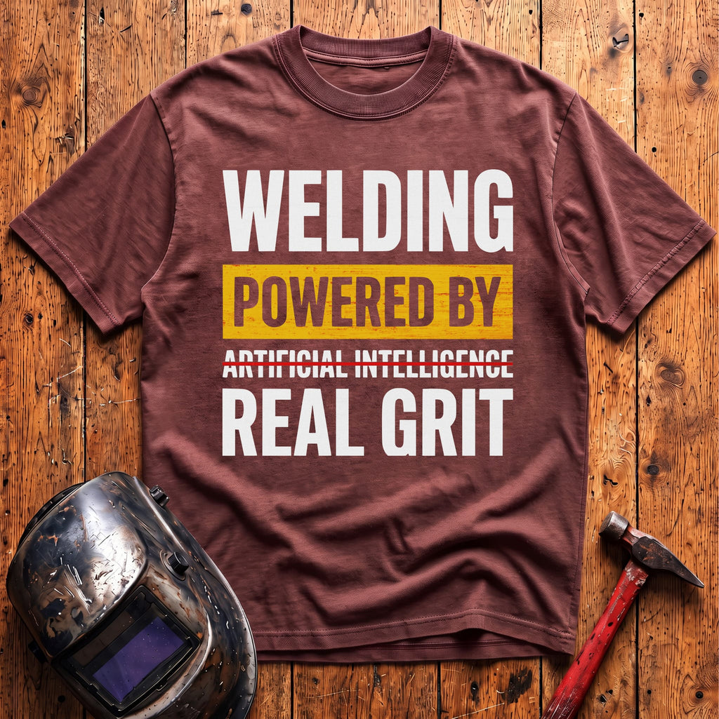 Welding Powered by Real Grit T-shirt