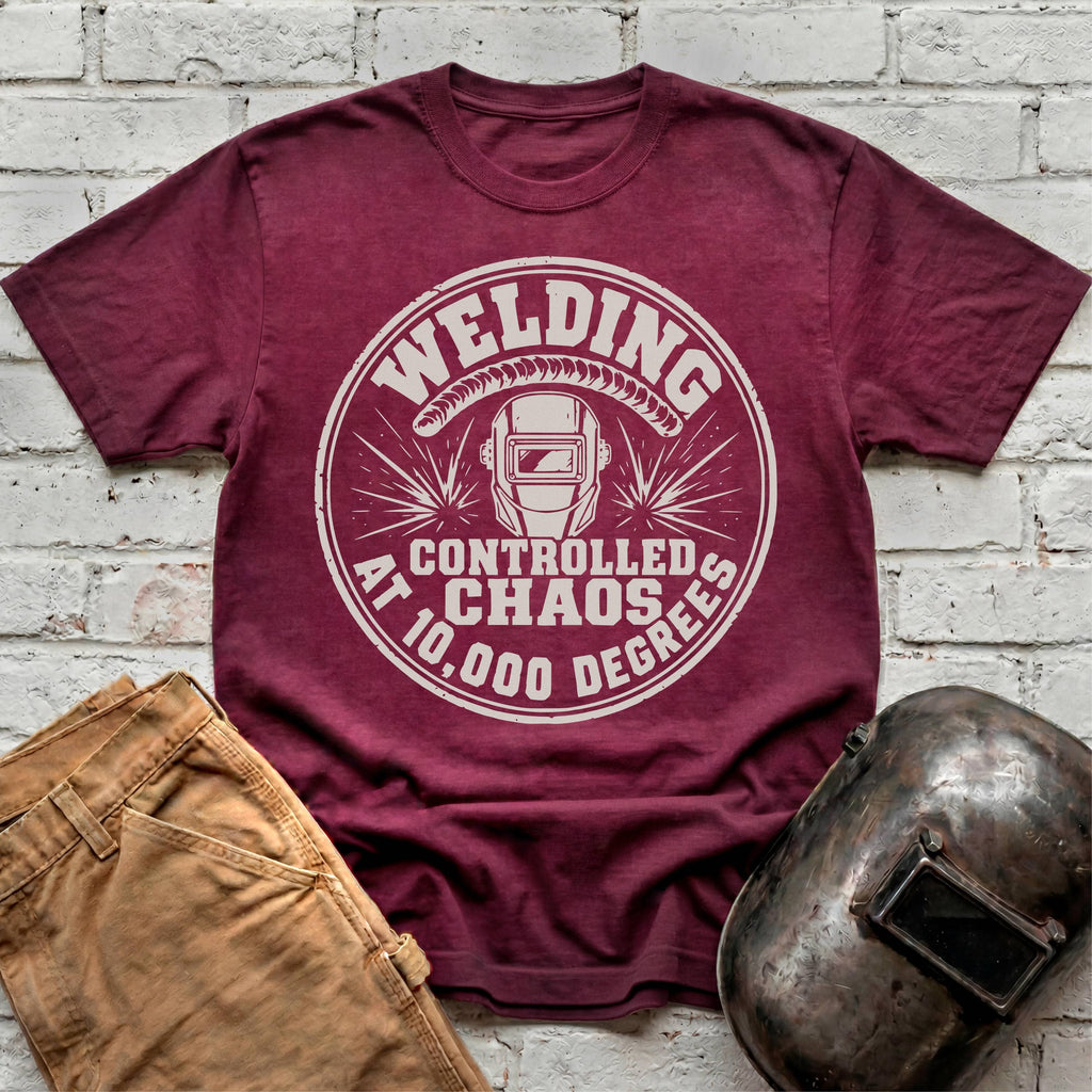 Controlled Chaos at 10'000 F T-shirt