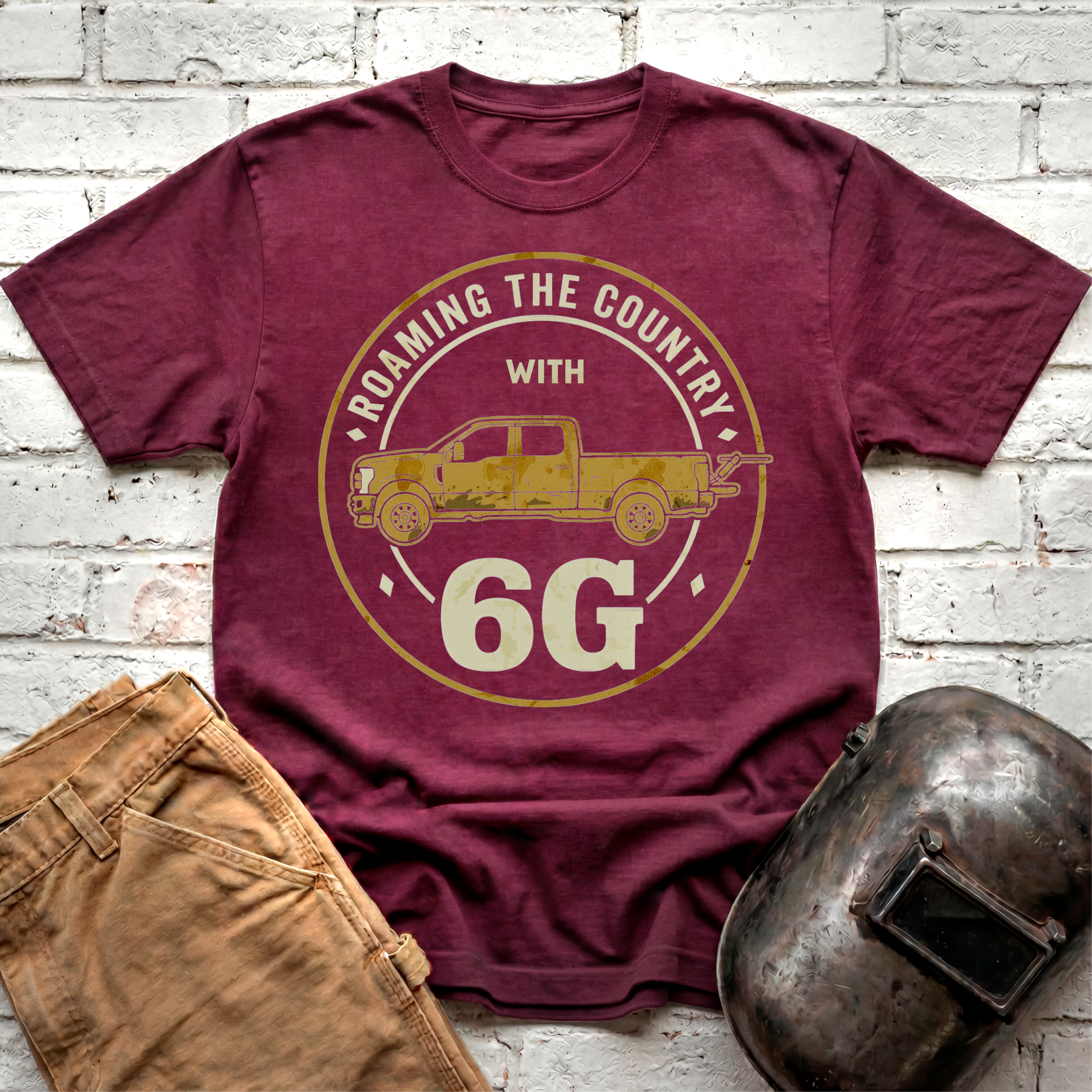 Roaming the country with 6G T-shirt