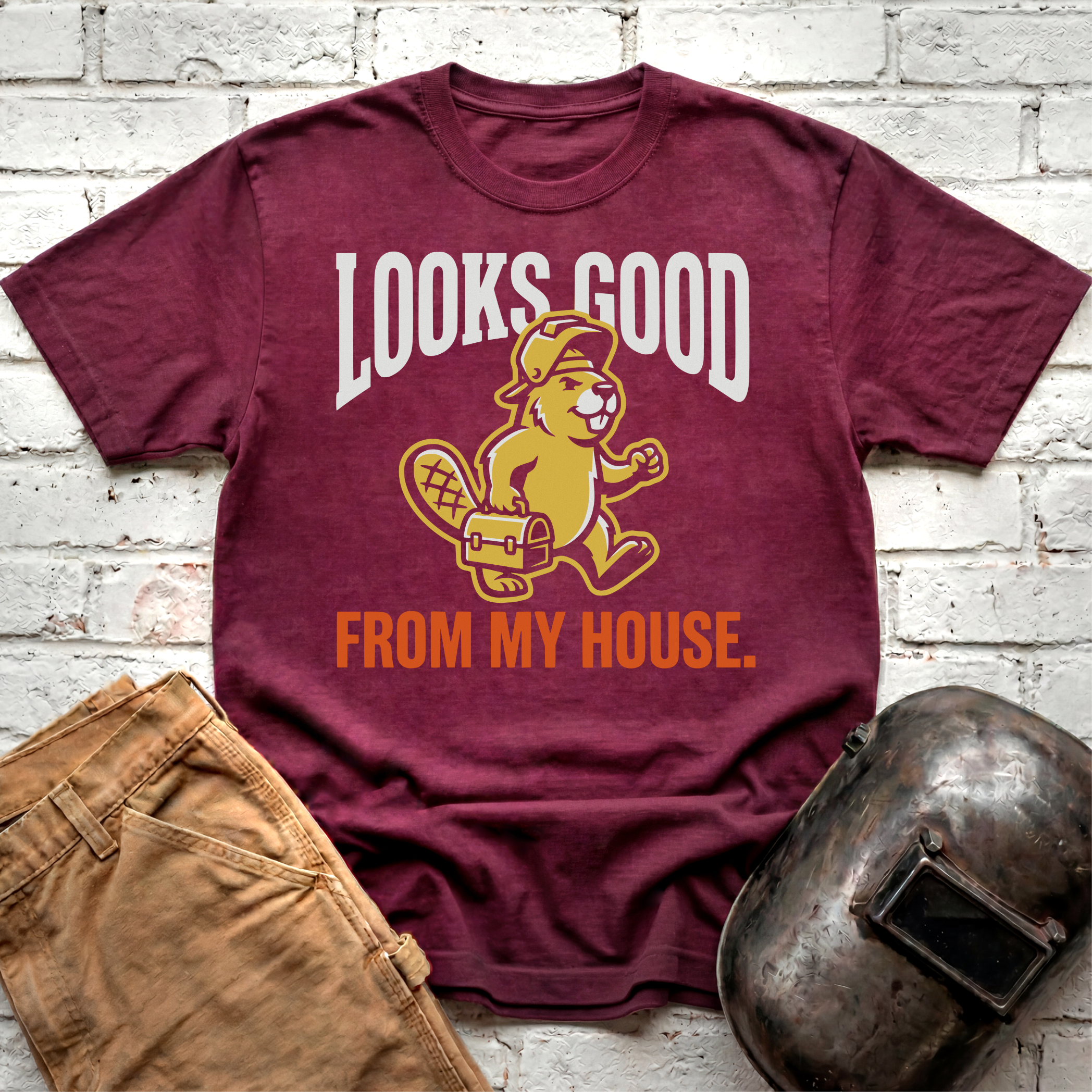 Looks GOOD from MY HOUSE Beaver T-shirt