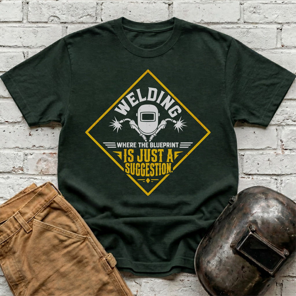 Blueprint Is Just a Suggestion T-shirt