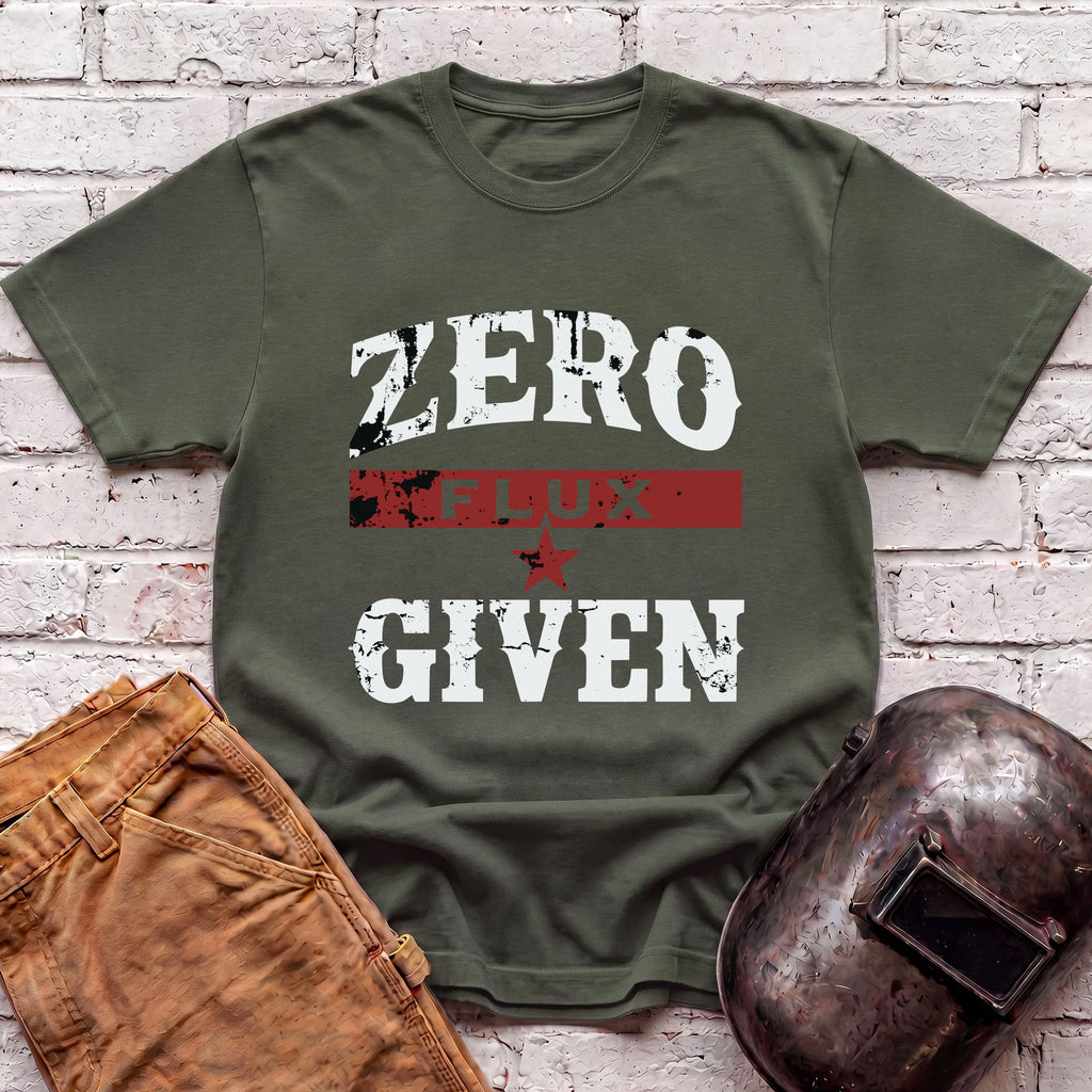 ZERO FLUX GIVEN Texas T-shirt