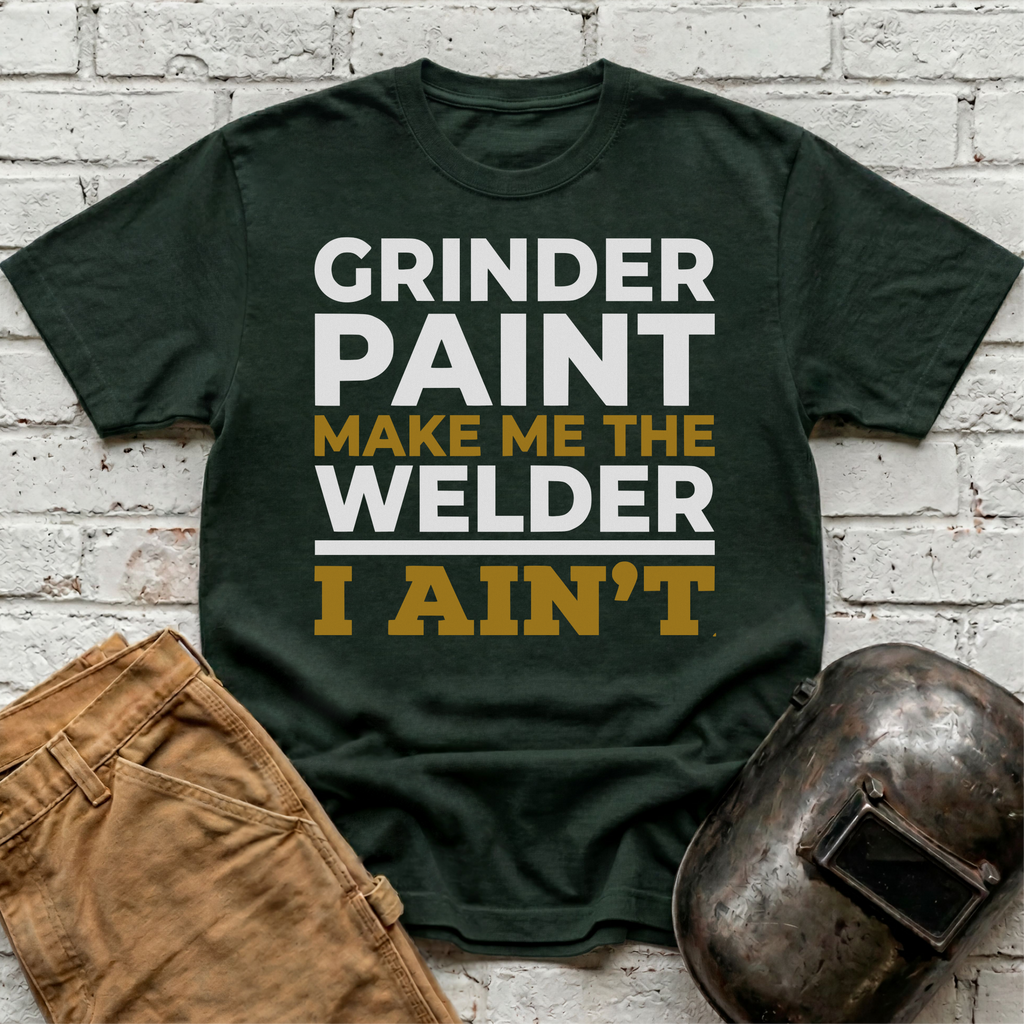Grinder Paint Garmet-Dyed T-shirt
