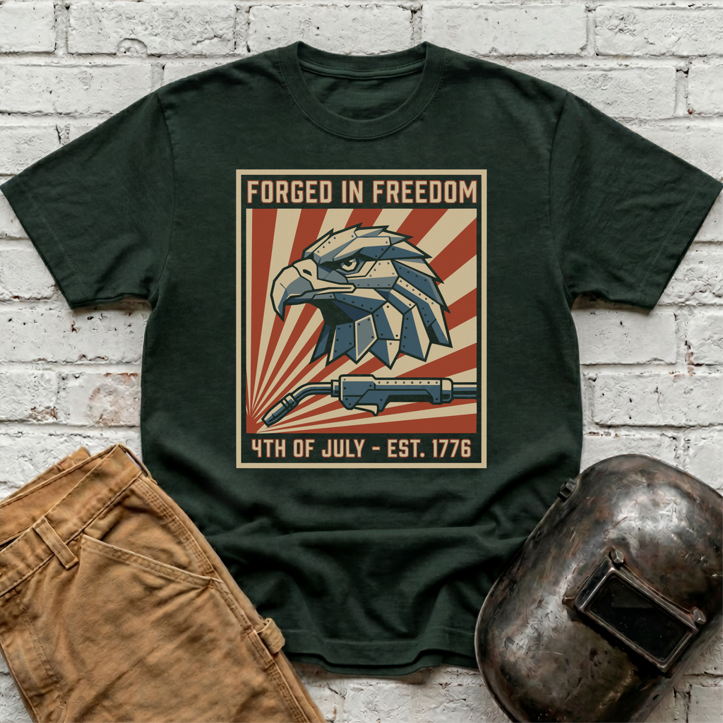 Forged in Freedom Eagle MIG T-shirt