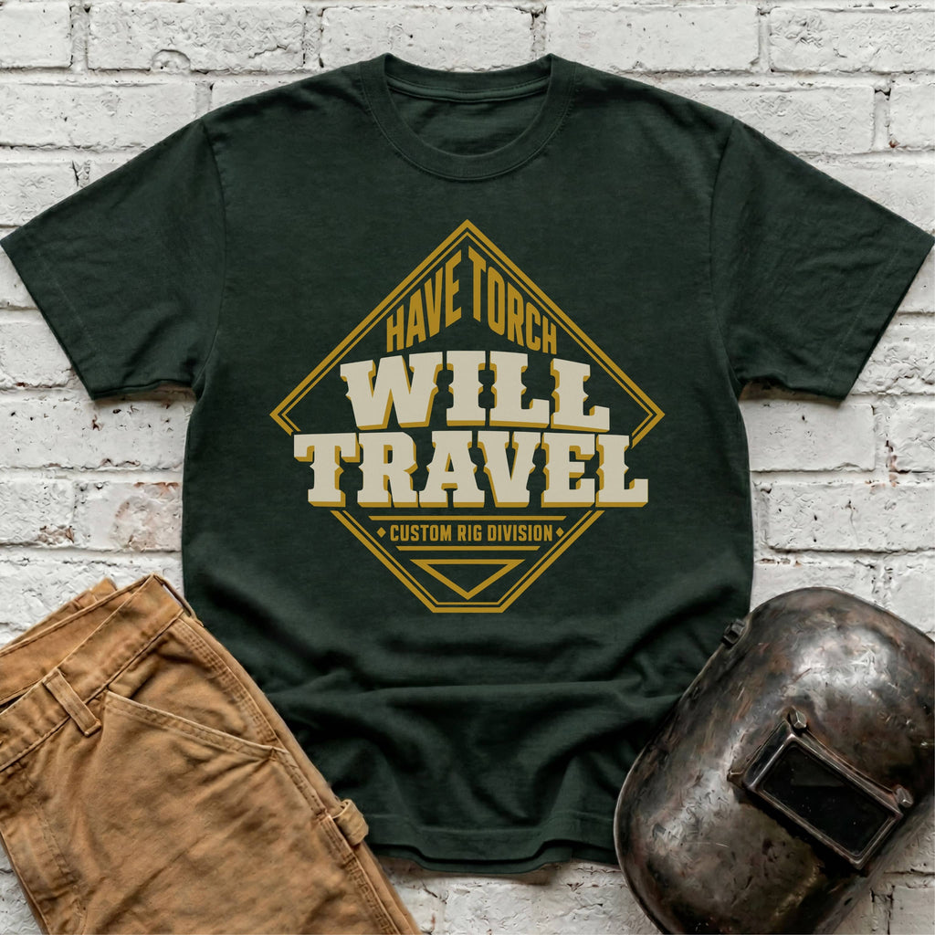 Have Torch Will Travel T-shirt