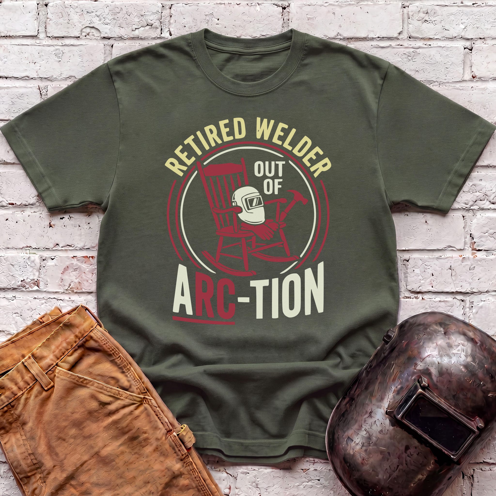 Retired - Out of Arc-tion T-shirt