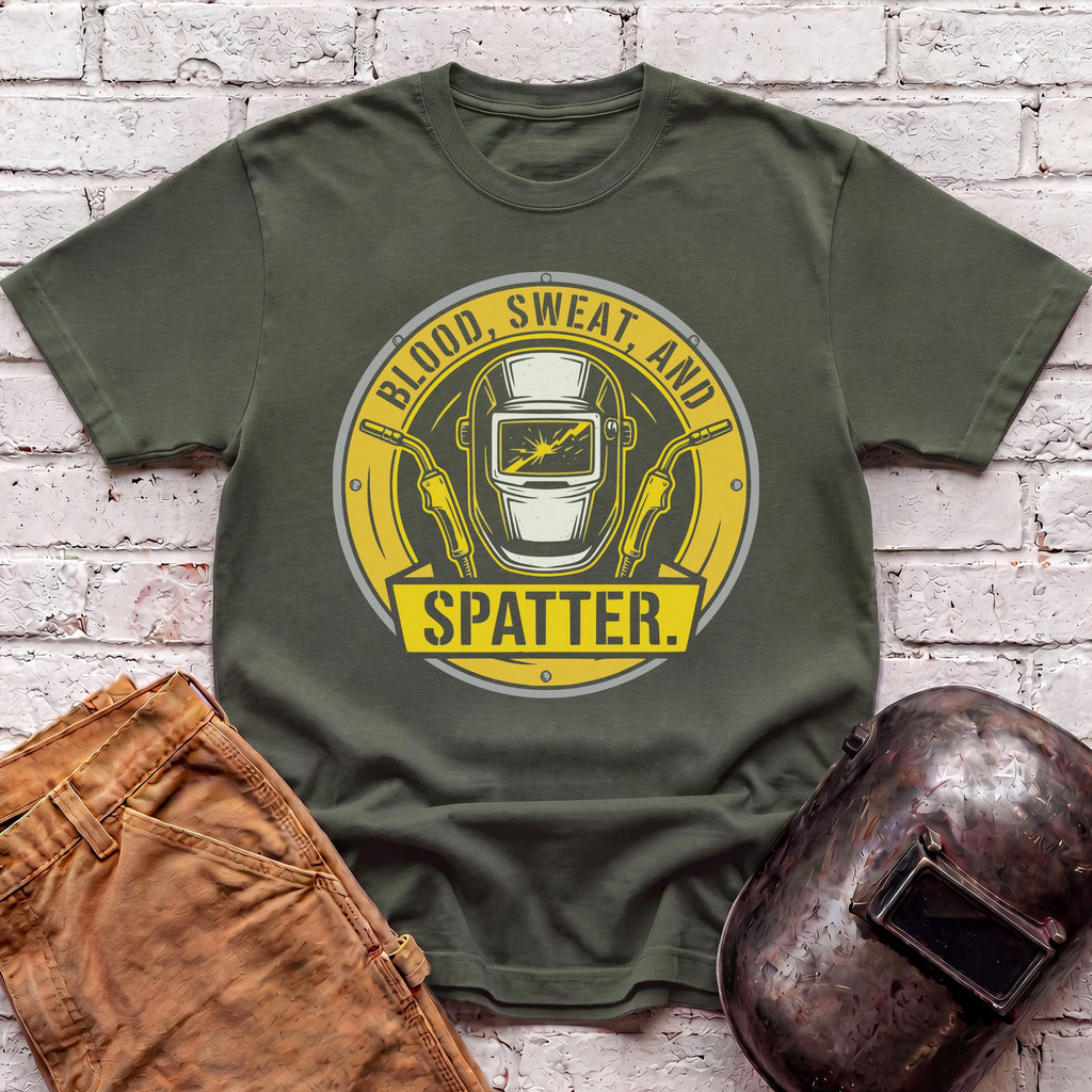 Blood, Sweat, and Spatter T-shirt