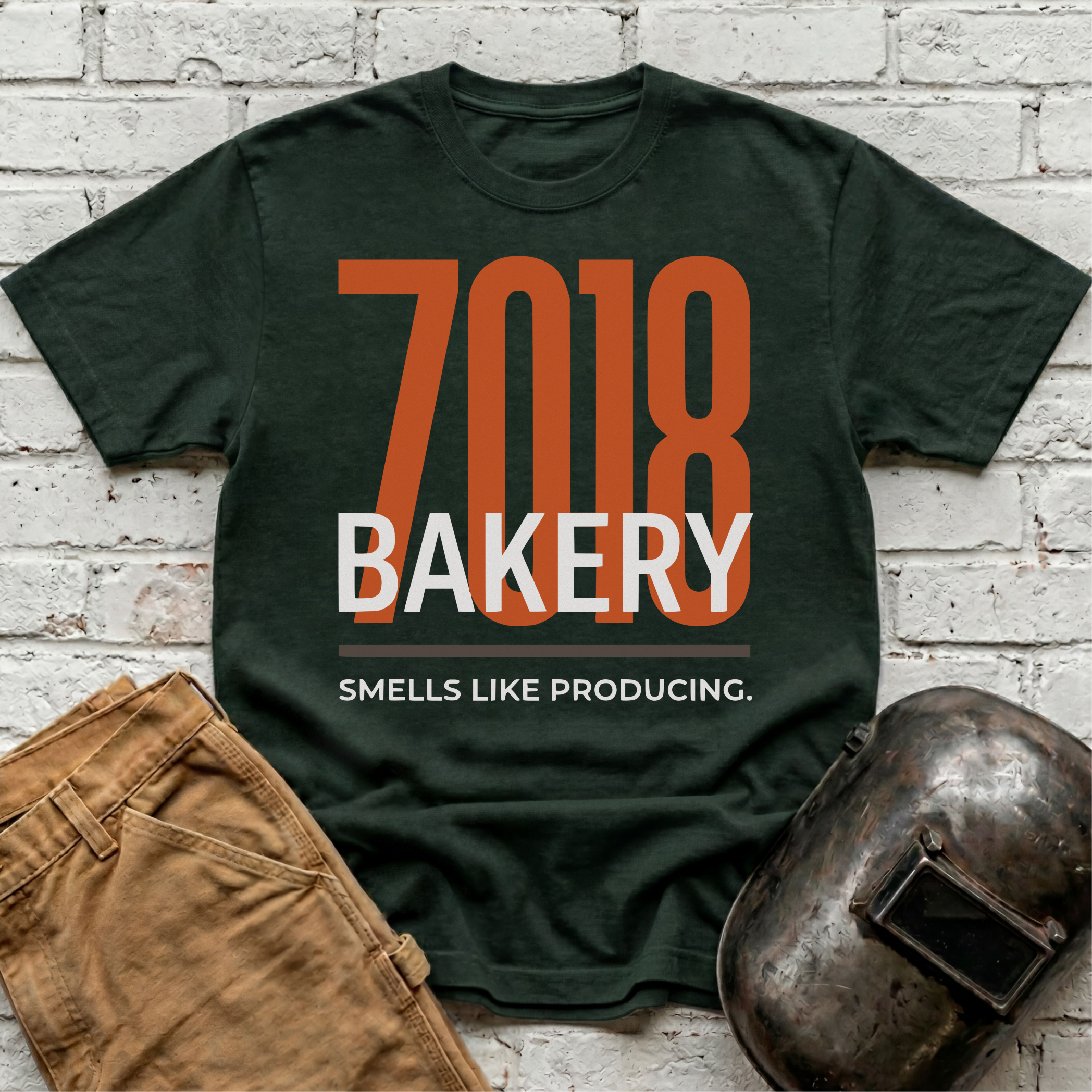 7018 BAKERY: Smells Like Producing T-shirt