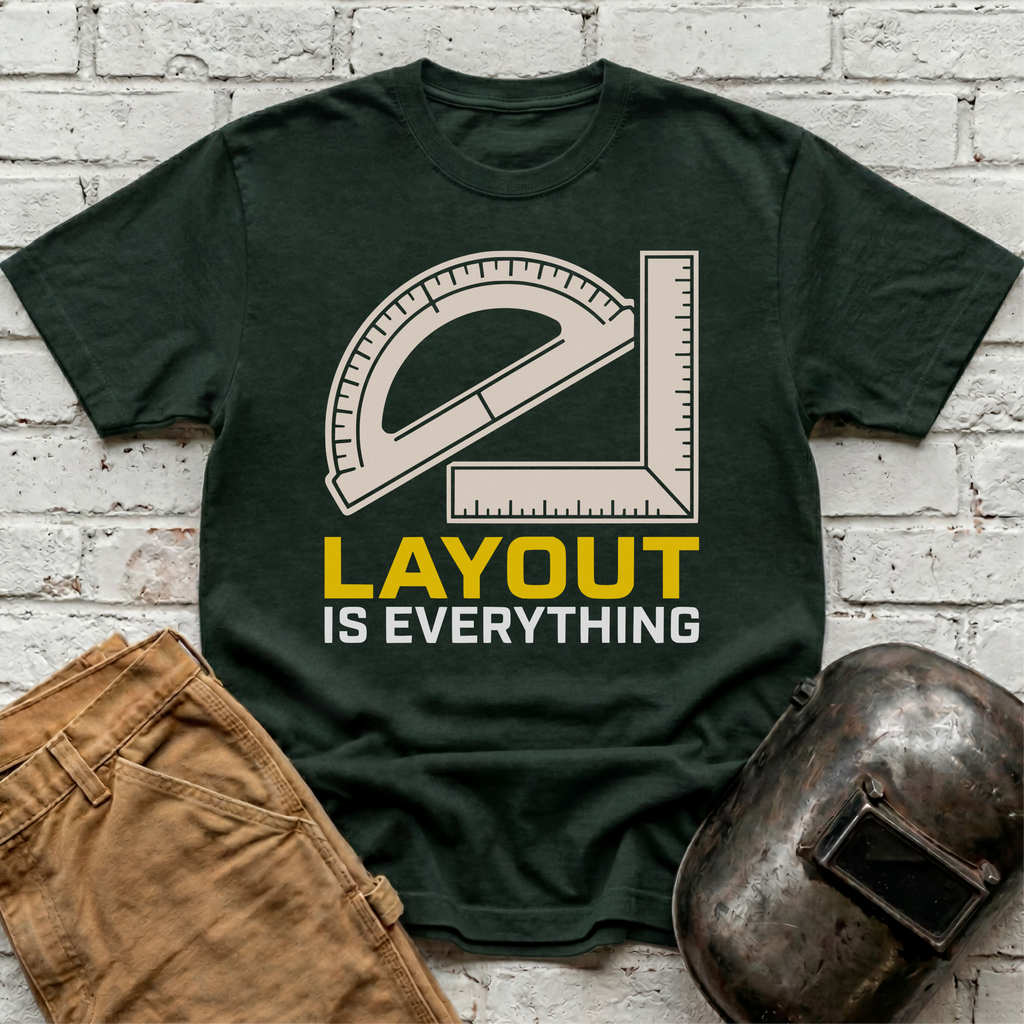 LAYOUT is everything T-shirt