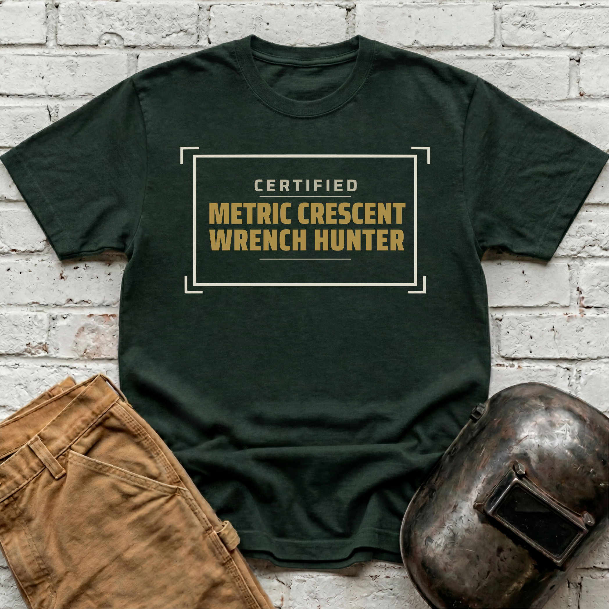 Certified Wrench Hunter Garment-Dyed T-shirt