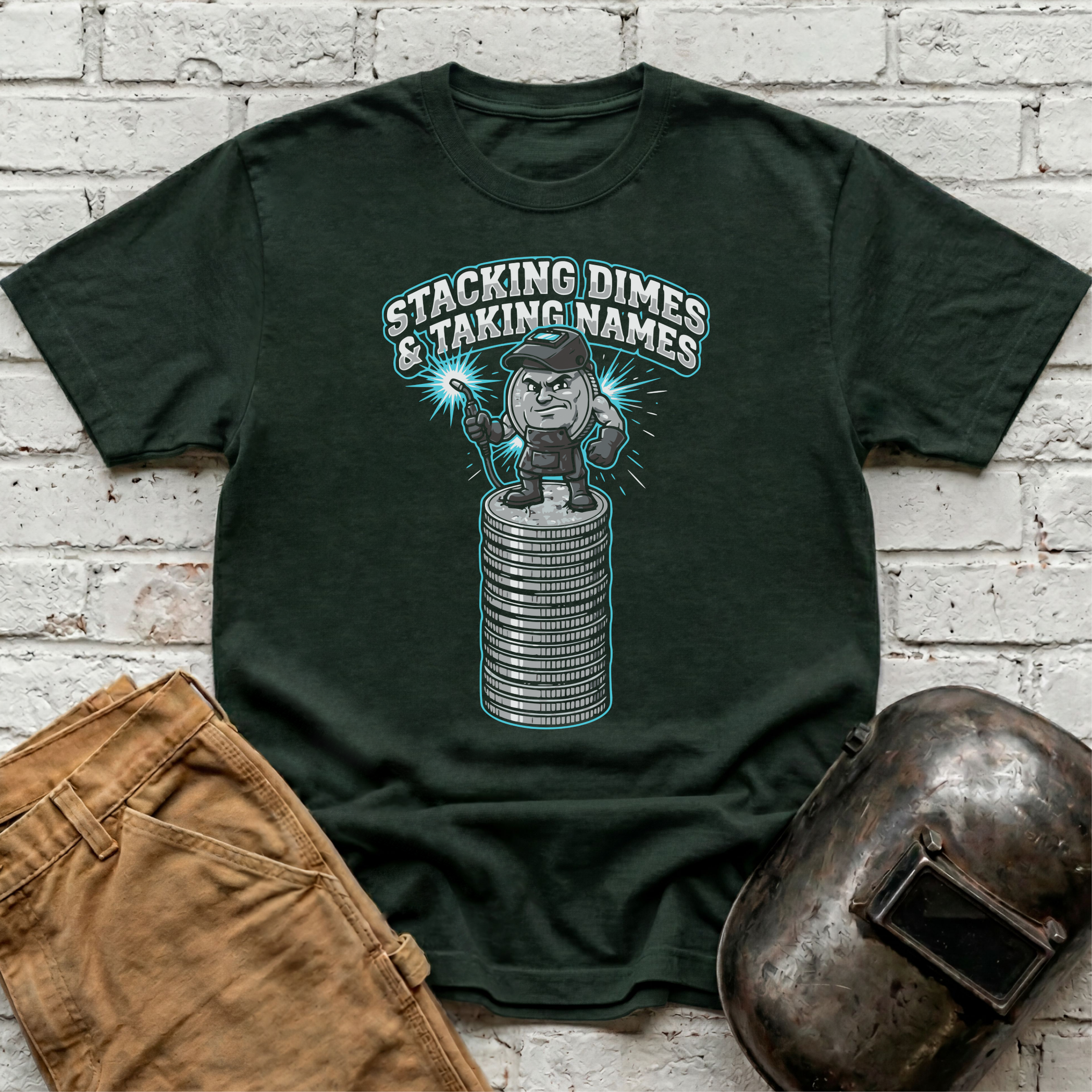 STACKING DIMES & Taking Names T-shirt