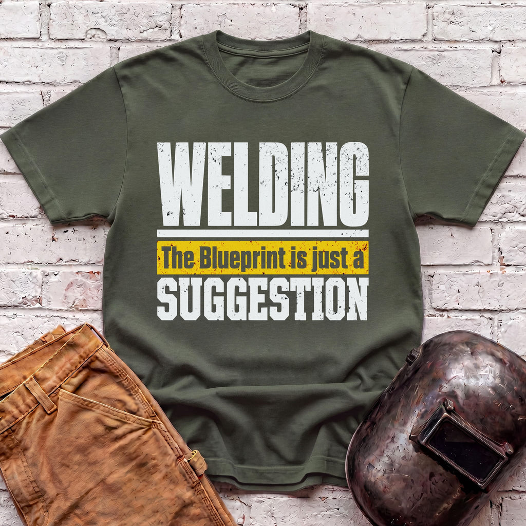 Blueprint Is Just a Suggestion T-shirt