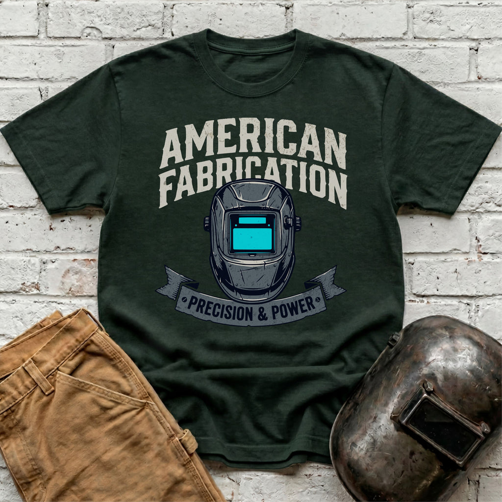 American Fabrication Precision & Power T-shirt