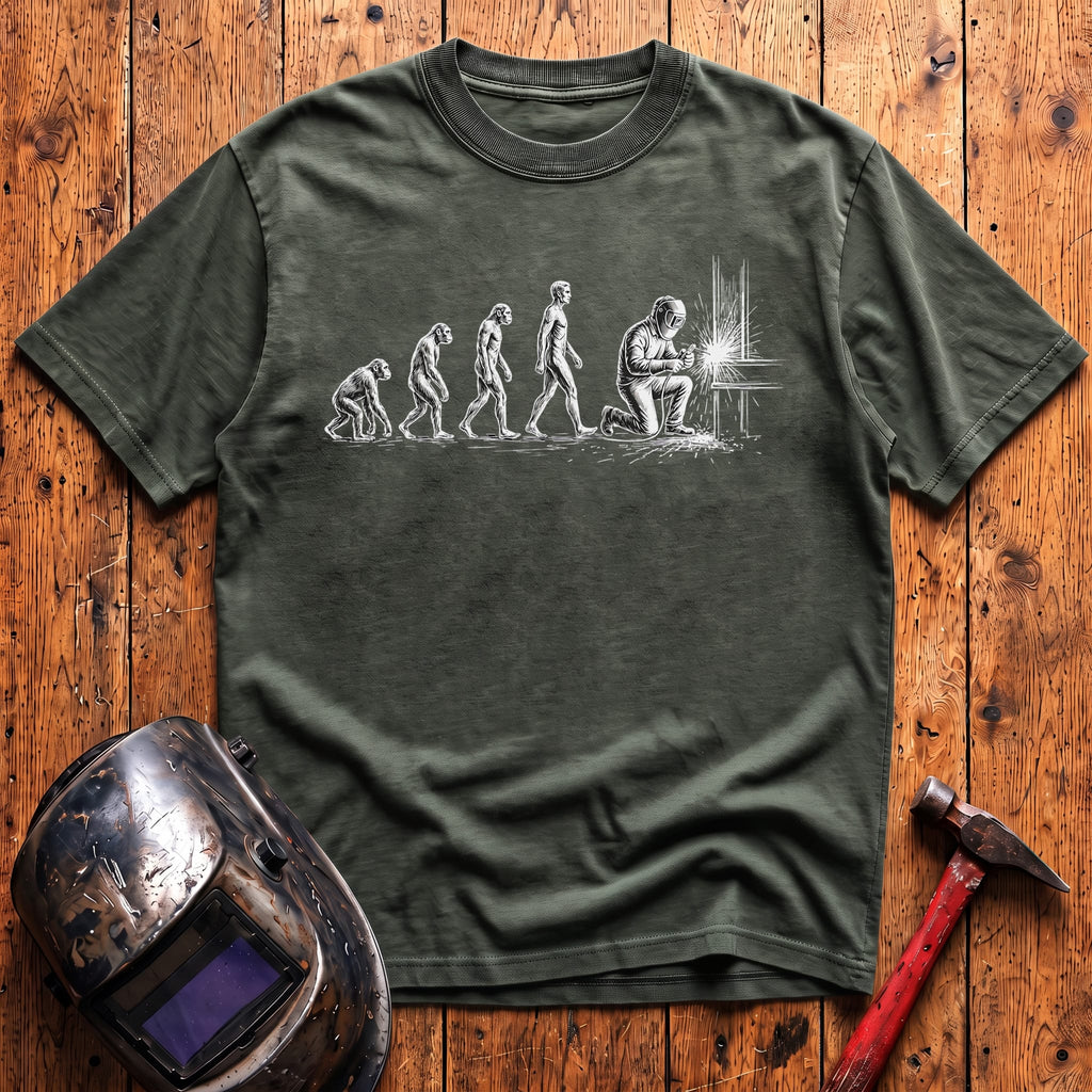 Welder evolution T-shirt