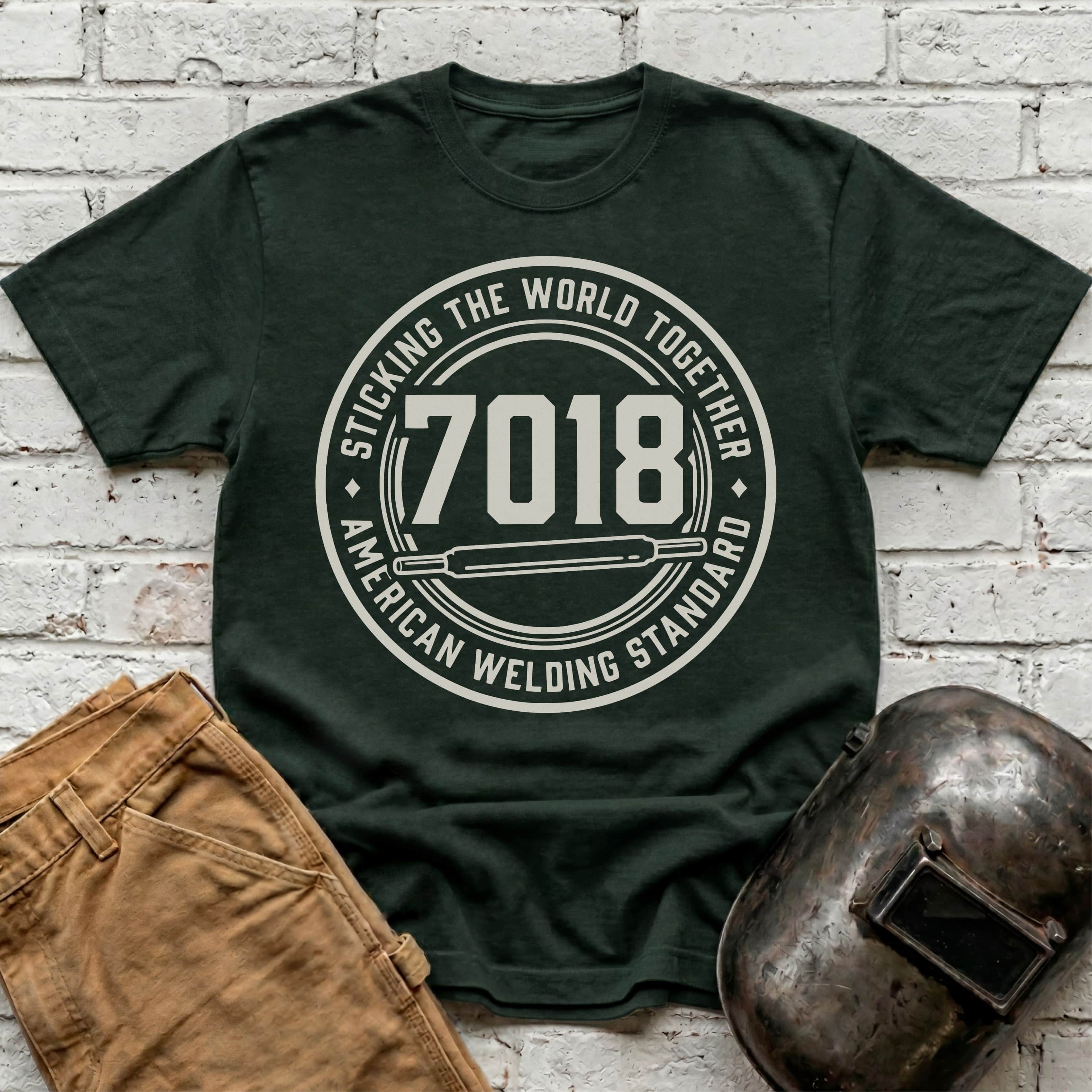 7018 Sticking The World Together T-shirt