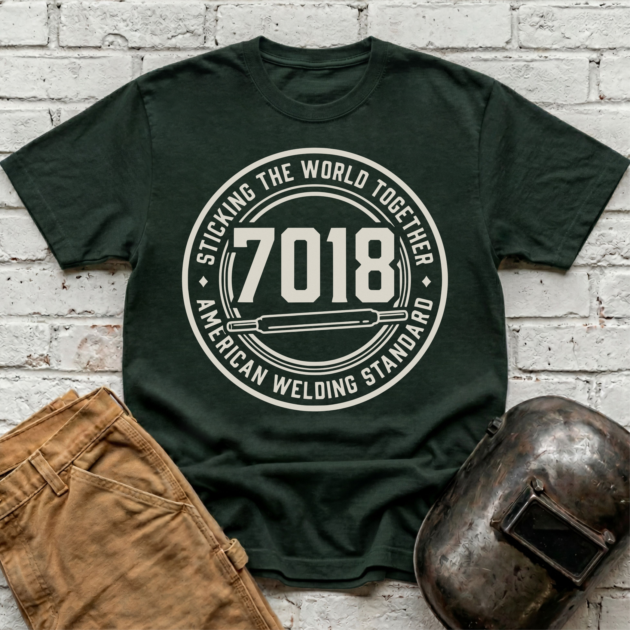 7018 American Welding Standard T-shirt