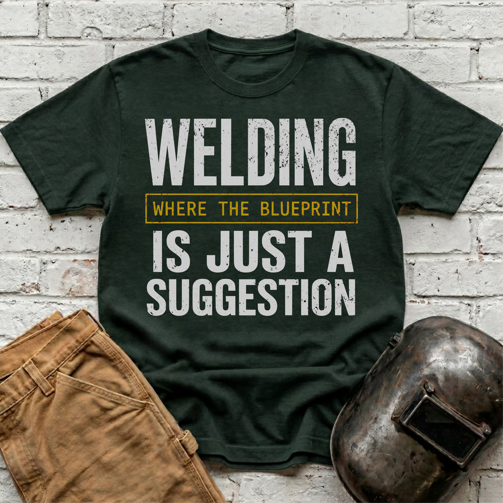 Blueprint Is Just a Suggestion T-shirt