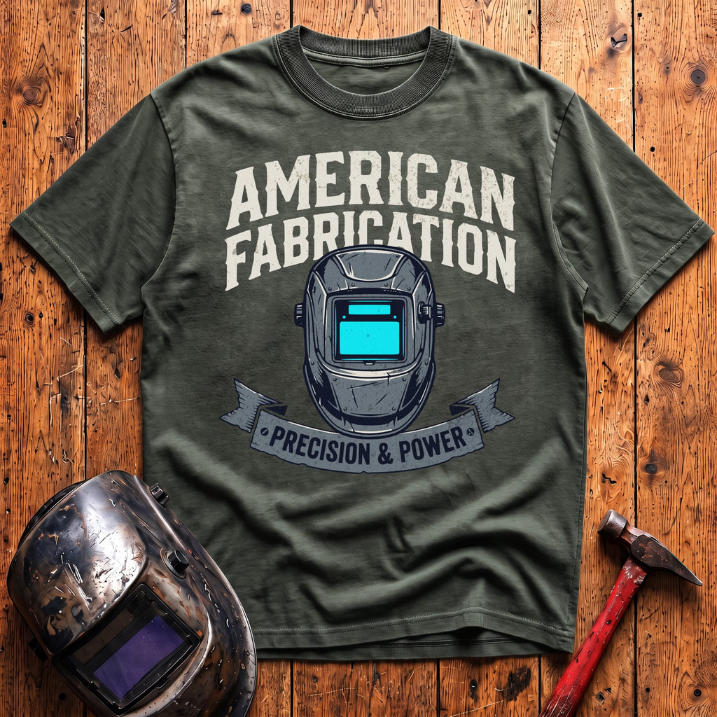 American Fabrication Precision & Power T-shirt