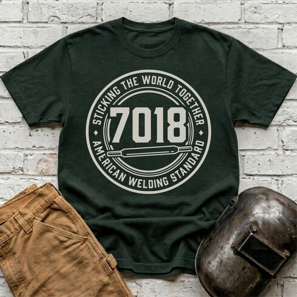 7018 Sticking The World Together T-shirt