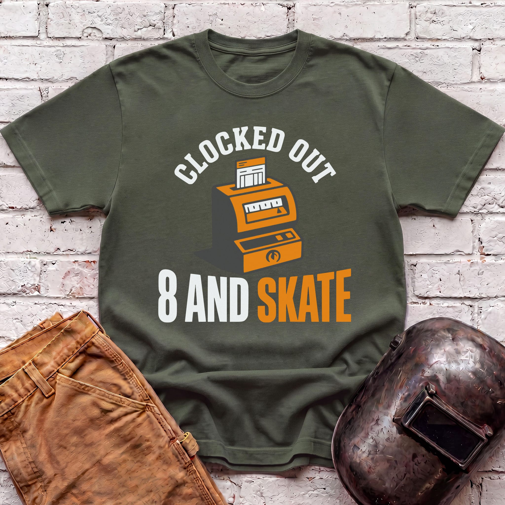 8 and SKATE T-shirt
