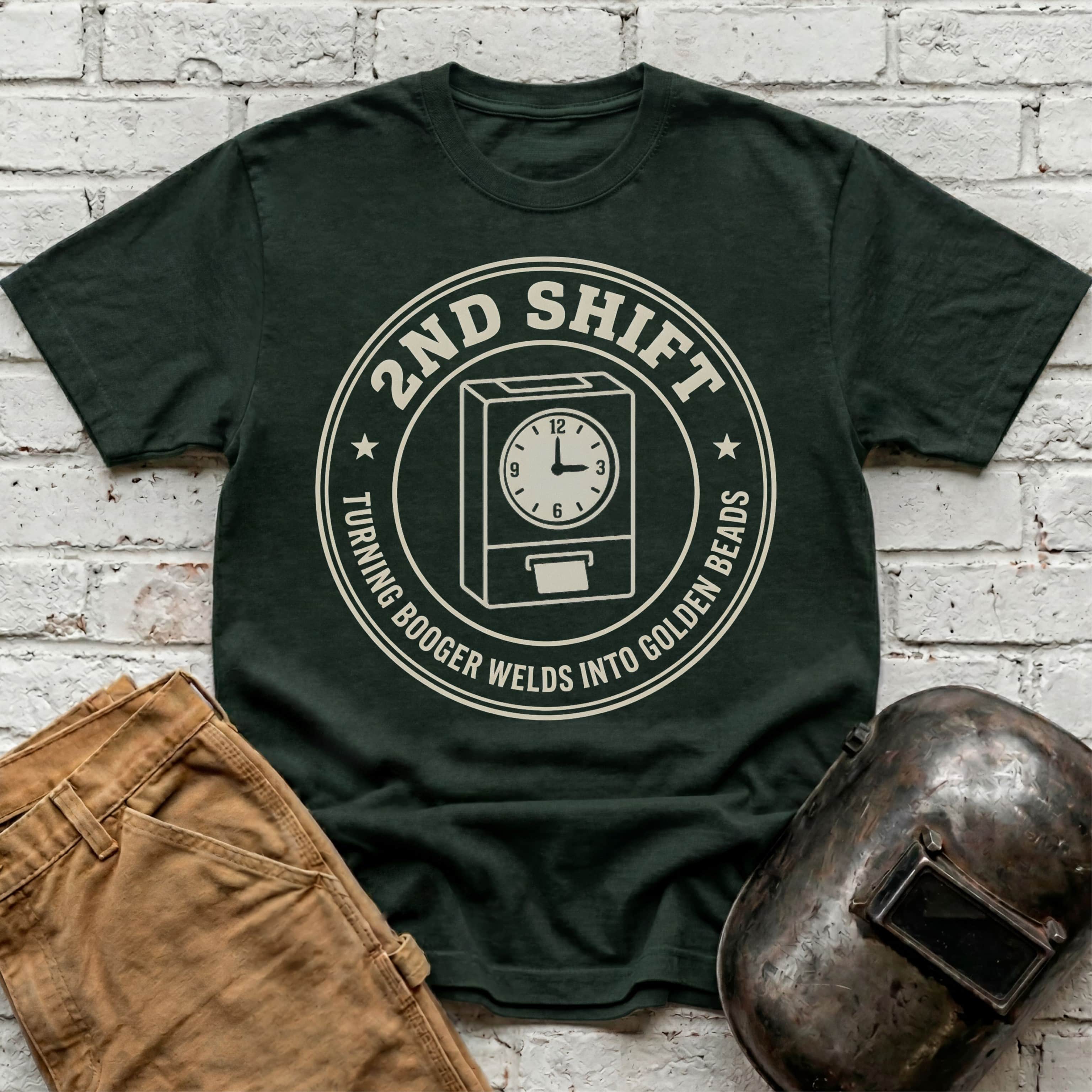 2nd shift clock T-shirt